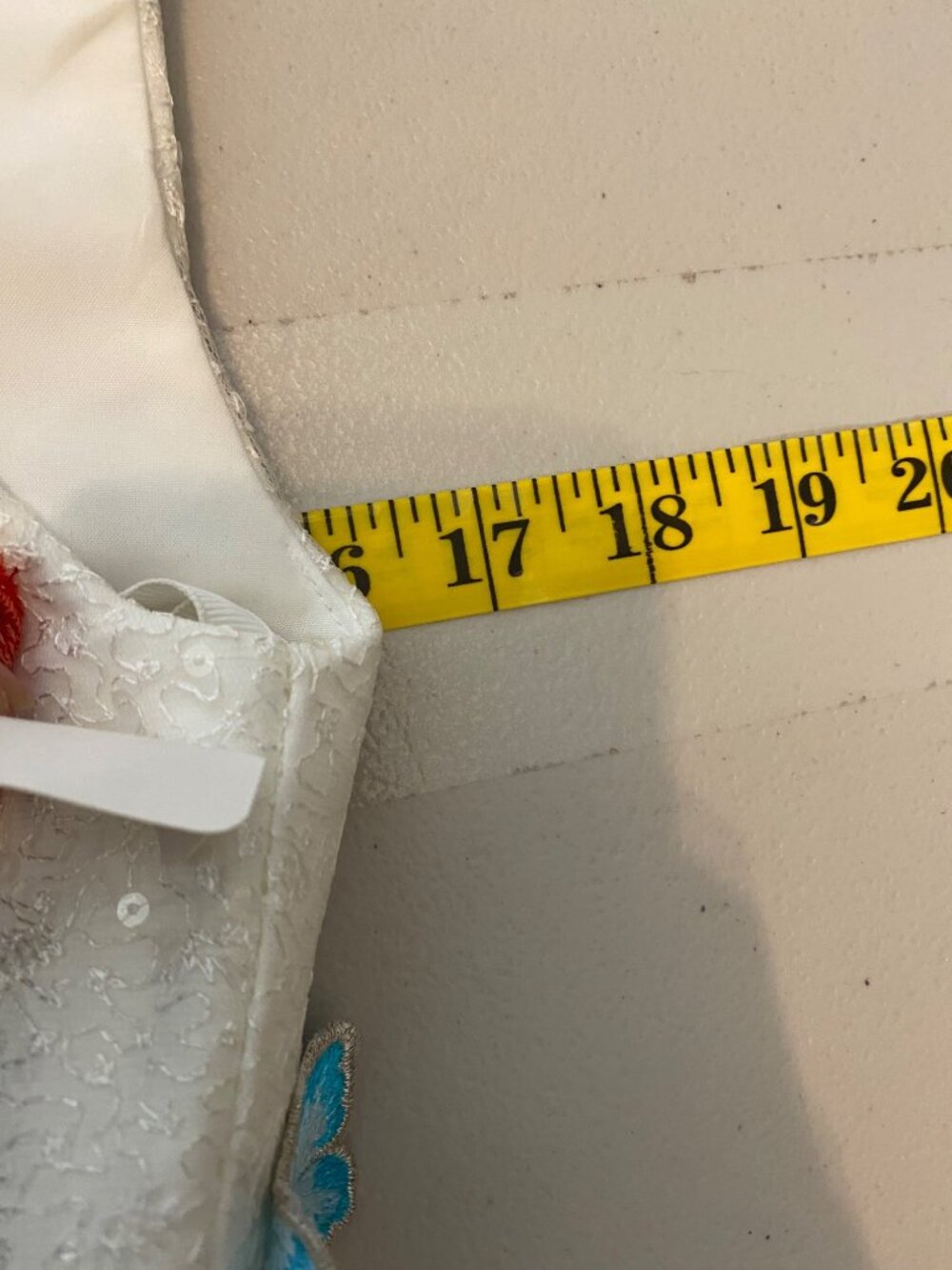 Butterfly Embroidered Tulle Dress Multicolor 3D Appliqué Sleeveless Size 4 - Picture 6 of 8